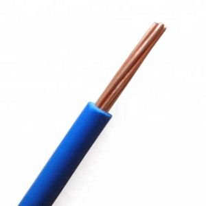 LSF 6 Single Blue H07Z1-R Cable LSZH , LSHF